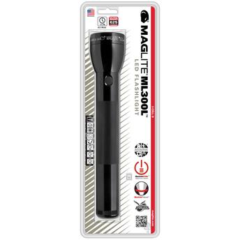 Shop Maglite 3-Cell D LED Flashlight, ML300L (Black, 625 Lumen) Online ...
