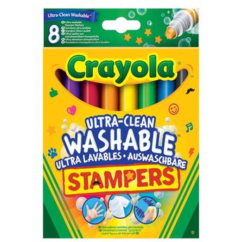 Buy Crayola Mini Stampers Ultra Clean (Pack of 8) Online in Dubai & the ...
