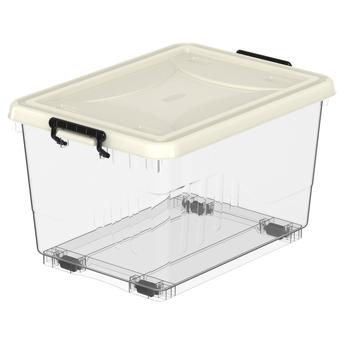 Buy Cosmoplast Plastic Storage Box W/ Lid (33 L, 53 x 37 x 30 cm ...