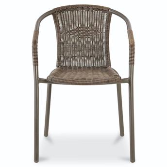 Shop Bari Steel Armchair GoodHome 580 x 500 x 760 mm Online ACE UAE