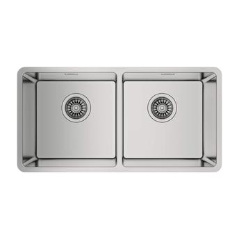 Buy Teka Be Linea Stainless Steel Undermount Sink (44 x 20 x 86 cm ...