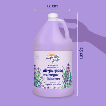 Concentrated All Purpose Vinegar Cleaner Infused with Organic Lavender