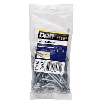 Buy Diall Galvanised Carbon Steel Clout Nail Pack (3 X 50 Mm) Online In 