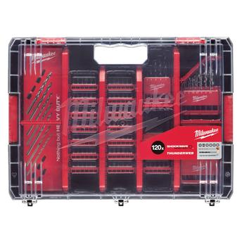 Milwaukee 120 piece bit shop set