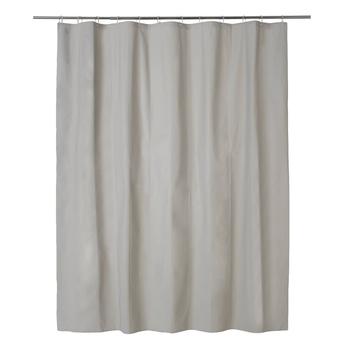 Buy GoodHome Drina Polyethylene-Vinyl Acetate Plain Shower Curtain ...