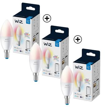 Buy Wiz Wi-Fi C37 E14 LED Candle Bulb (3.9 W, Colored, 3 Pc. Bundle) Online  in Dubai & the UAE