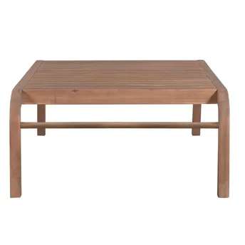 Acacia wood shop coffee table