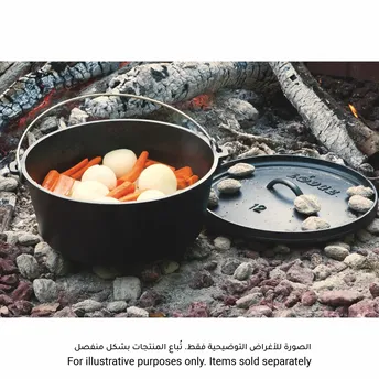 Shop Lodge Cast Iron Deep Camp Dutch Oven 12 cm, L