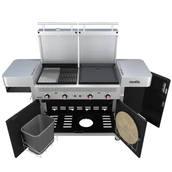 Shop Char-Broil Medallion Series Vista Outdoor Kitchen 4-Burner