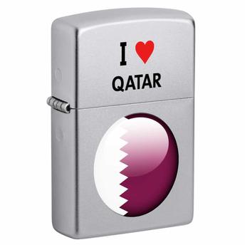 Buy Zippo I Love Qatar Design Windproof Lighter, CI412705 205 