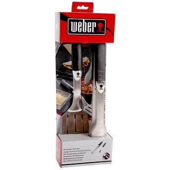 Shop Weber Original Grill Tool Set (36 cm, Set of 2, Black