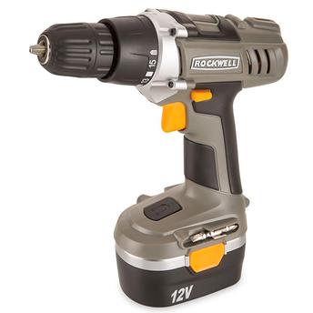 Buy Rockwell Cordless Drill Driver with 2 12V NiCad Battery Packs