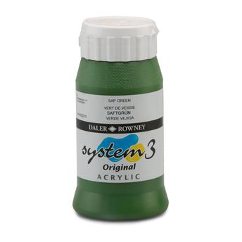 Buy Daler Rowney System 3 Original Acrylic Paint (500 ml, Sap Green ...