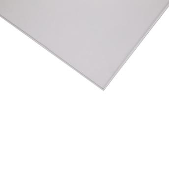 Plaskolite Grille argentée en panneaux alvéolés de 60 cm x 121 cm (23,75 po  x 47,75 po)