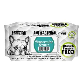 Antibacterial shop paw wipes