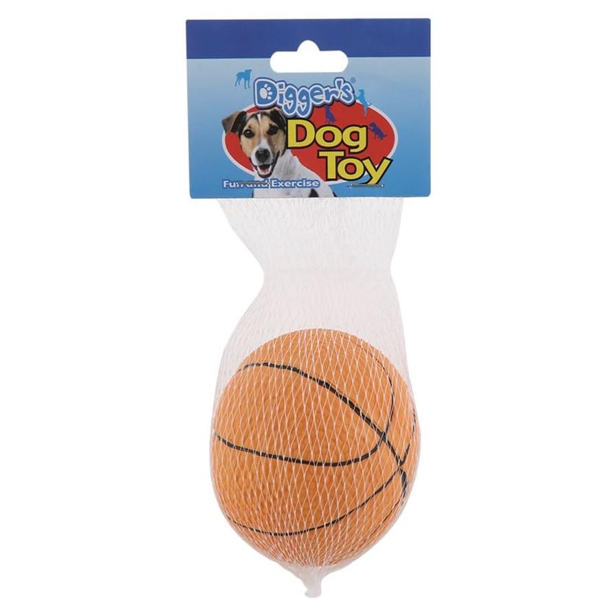 Squeaky basketball hot sale dog toy