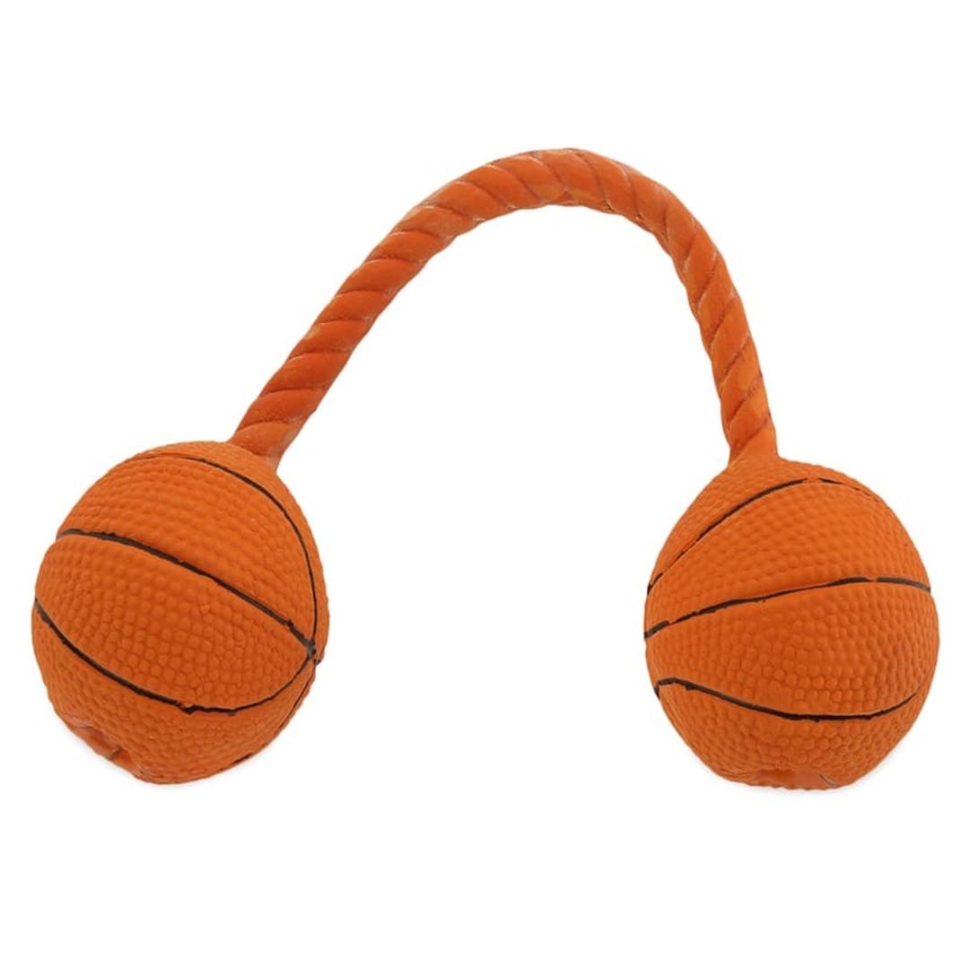 basketball dog toy