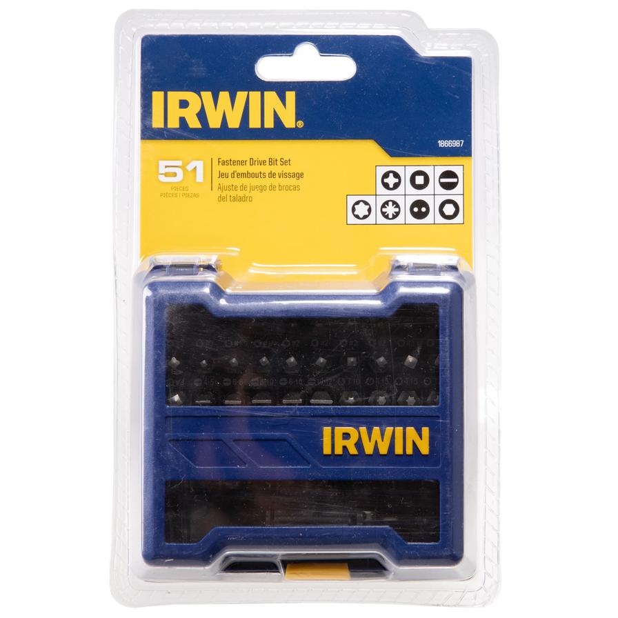 Irwin Fastener Drive Bit Set W/Case (51 Pc.)