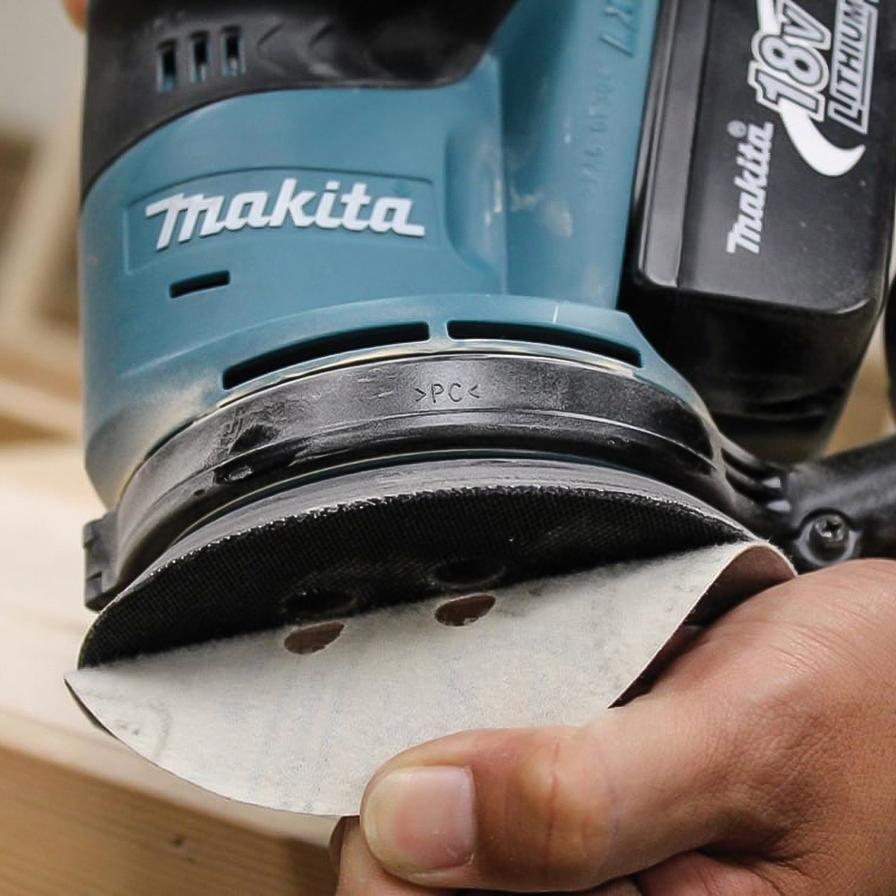 Buy Makita 190 W 2.8 m Random Orbit Cordless Sander Online in