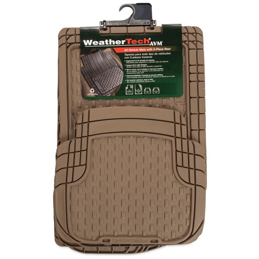 Buy WeatherTech Universal Car Mats (Pack of 4, Tan) Online in Dubai