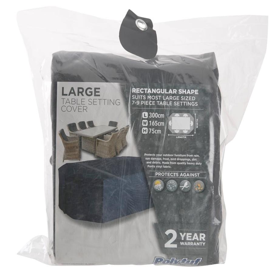 Buy Samara Large Table Setting Cover Polytuf (300 x 165 x 75 cm) Online