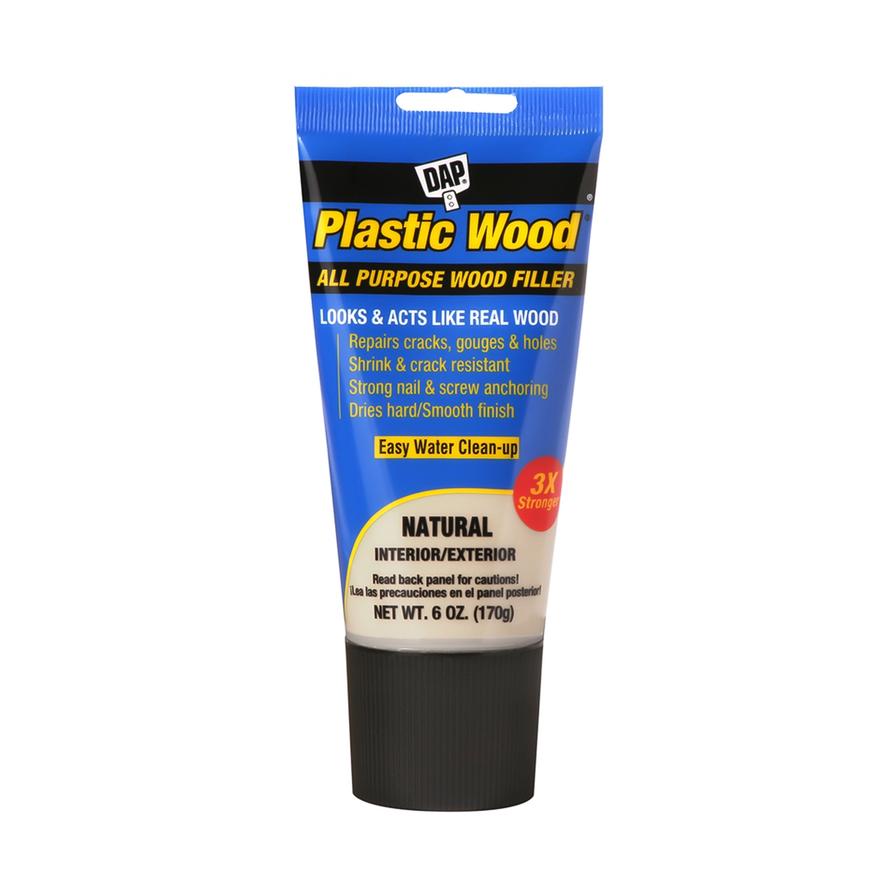 DAP Plastic Wood All Purpose Wood Filler (170 g, Natural)