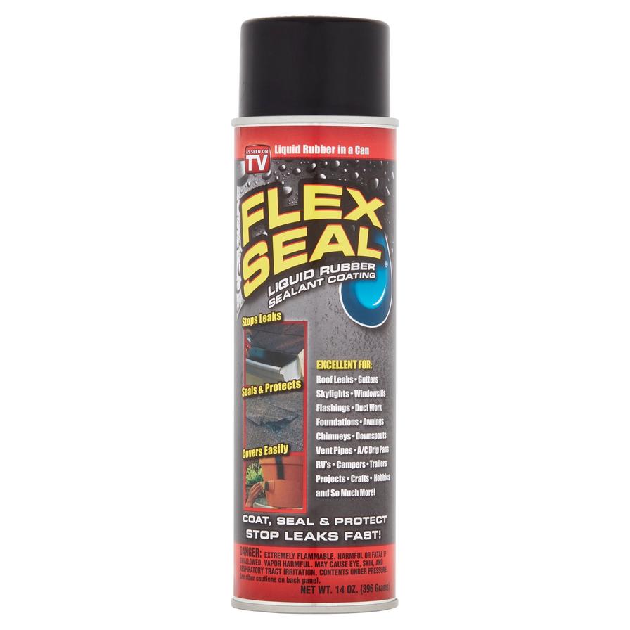 FlexSeal Rubber Spray Sealant (396 gm, Black)