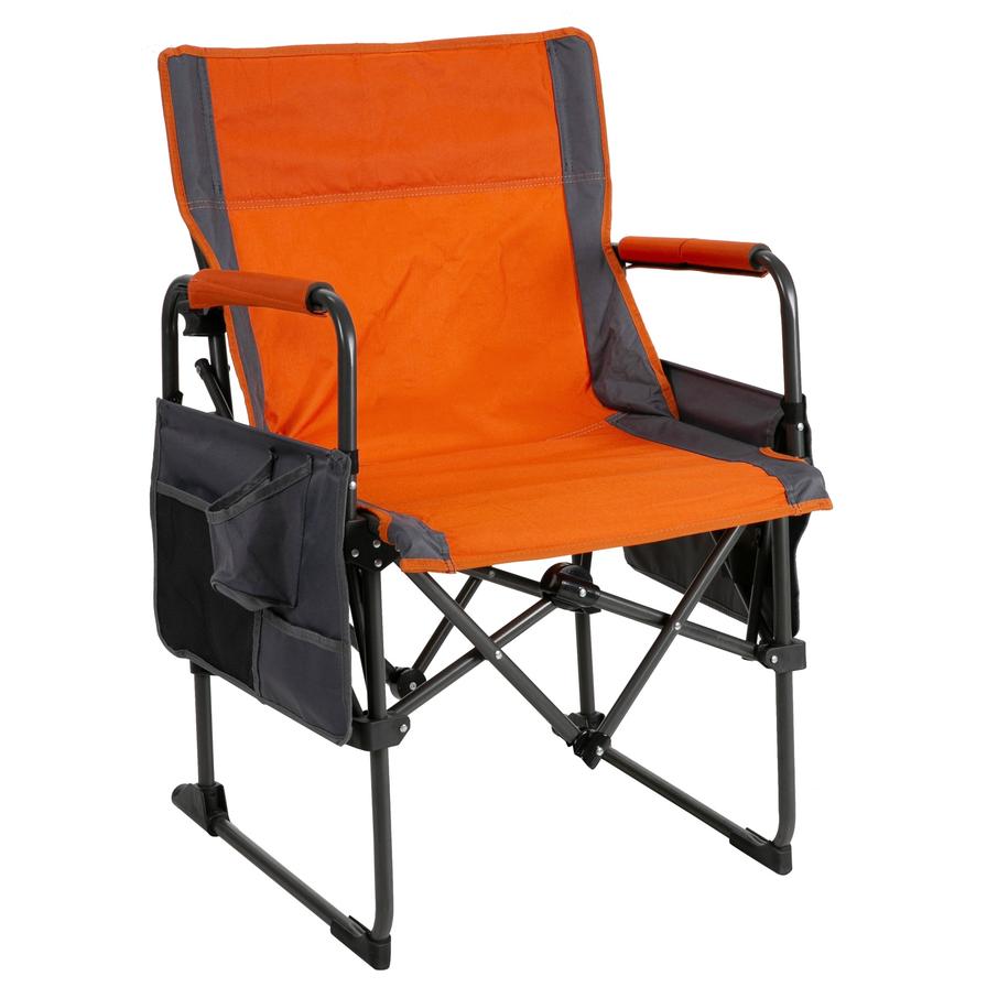 Director's Steel Folding Chair (Orange)