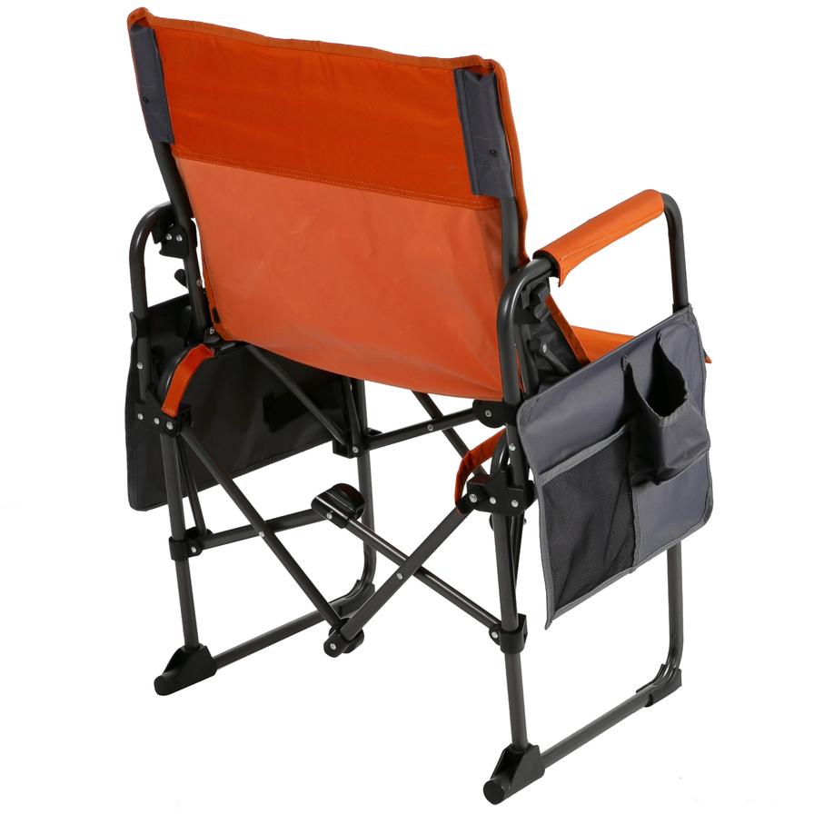 Orange camping hot sale chair