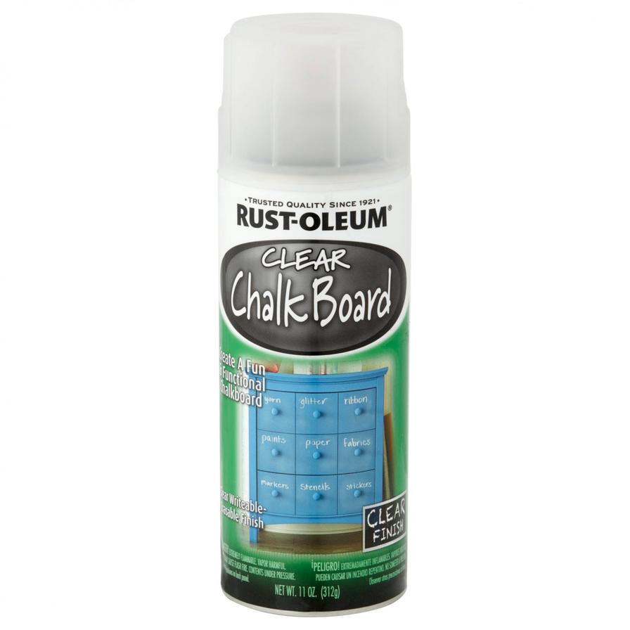 Rust-Oleum Clear Chalk Board Spray Paint (312 g)