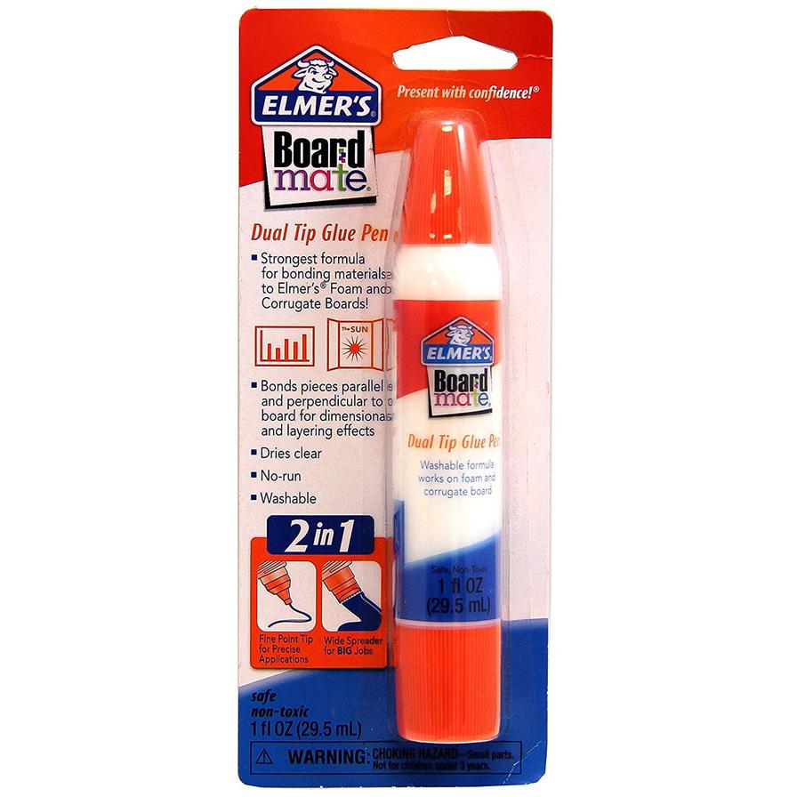 Buy Elmer's Board Mate Dual Tip Glue Pen (29.5 ml) Online at