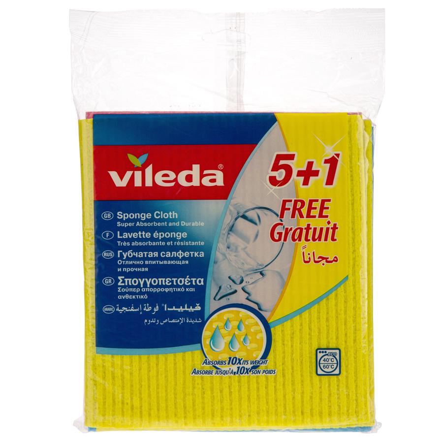 Vileda Sponge Cloth 3 pc