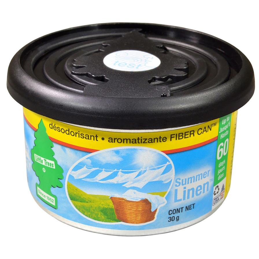 Little Trees Fiber Can Air Freshener (Summer Linen, 30 g)