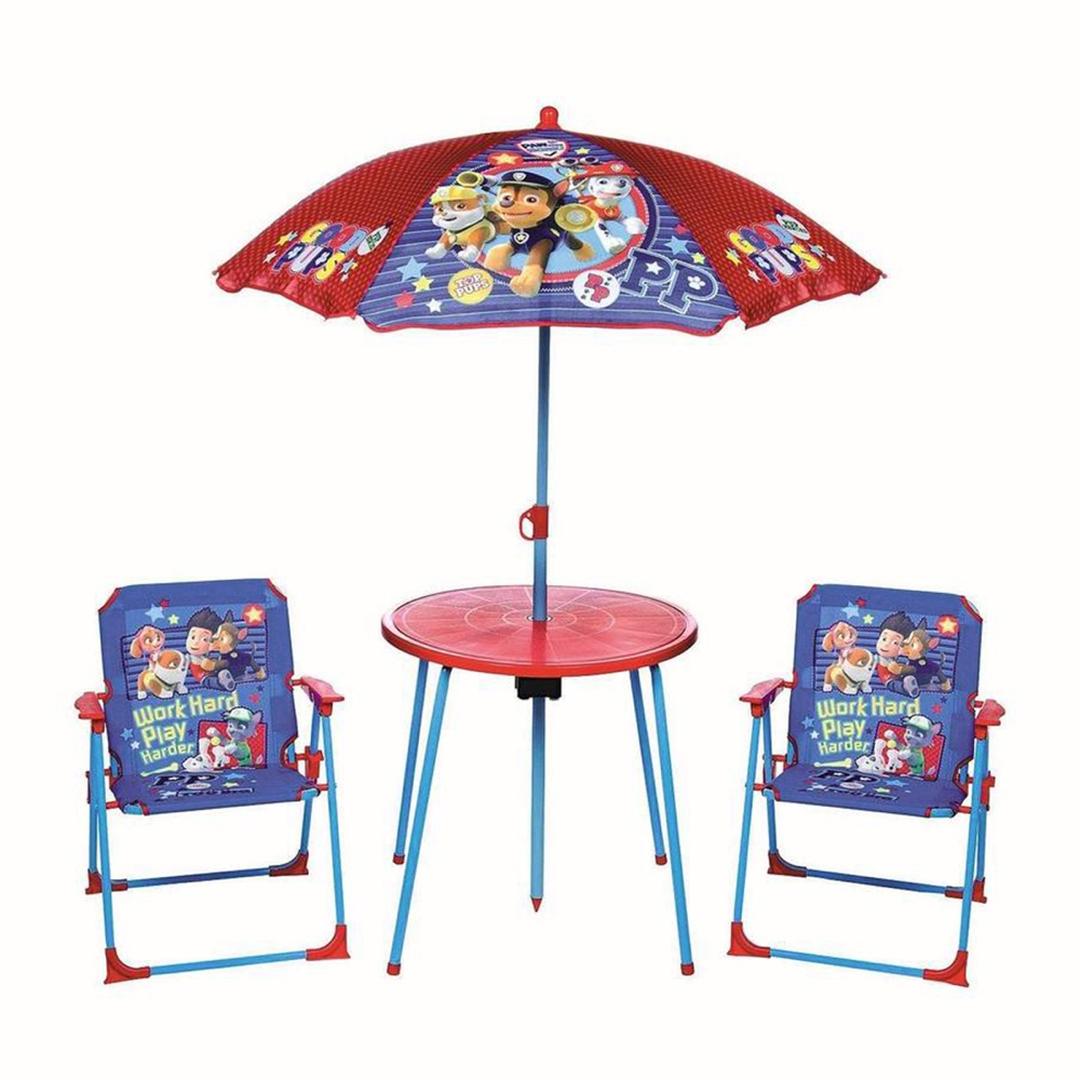 paw patrol garden furniture set