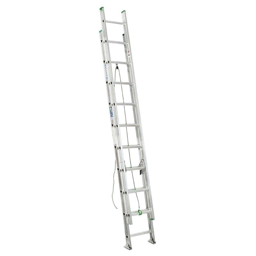 Werner D-Rung 11-Tier Extension Ladder (304 x 12.7 x 40.6 cm)