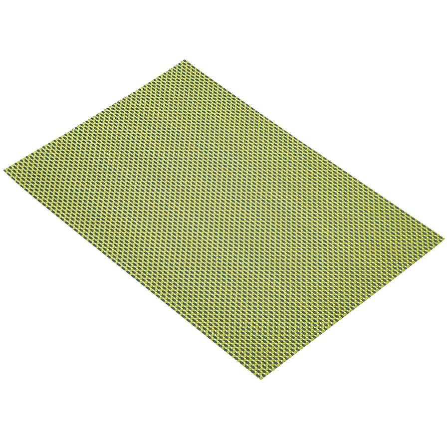 KitchenCraft Woven Placemat (30 x 45 cm, Green)