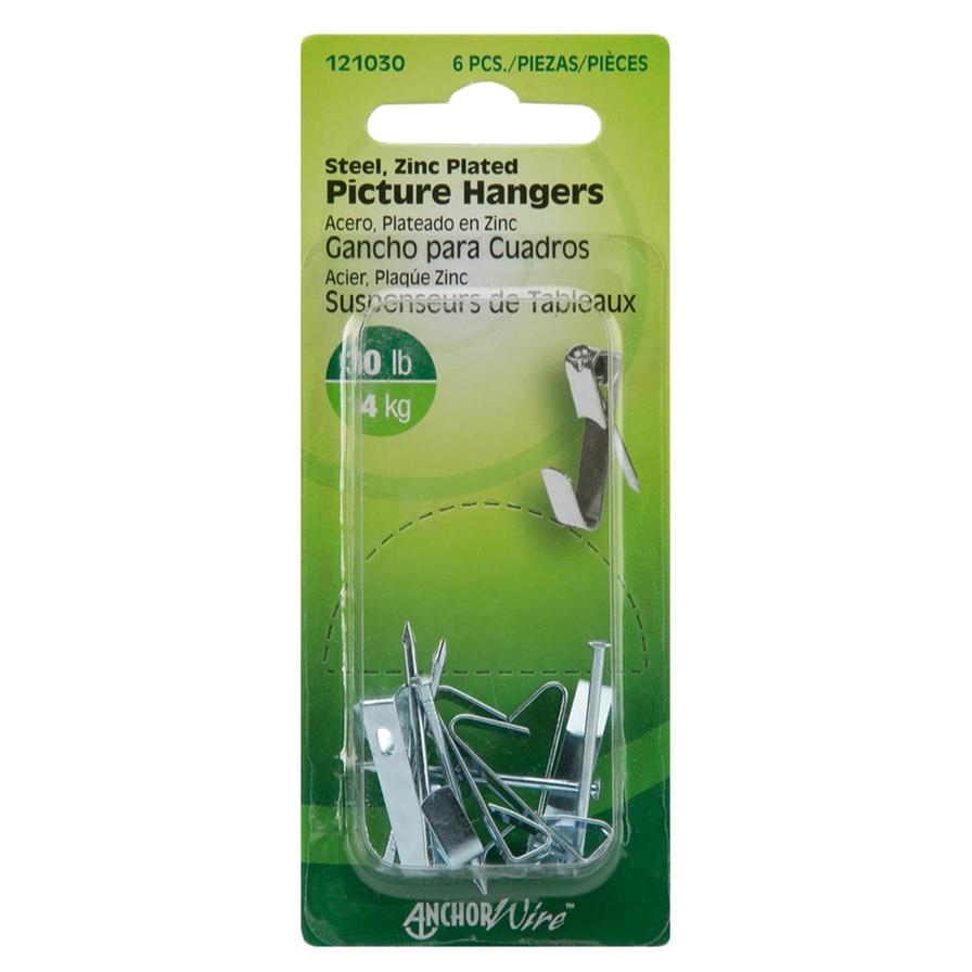 Hillman Picture Hangers (Pack of 6)