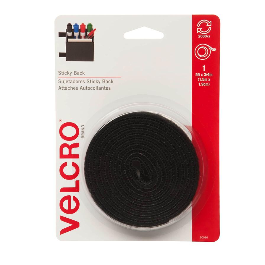 Velcro Sticky Back Tape Roll (1.9 cm x 1.5 m)