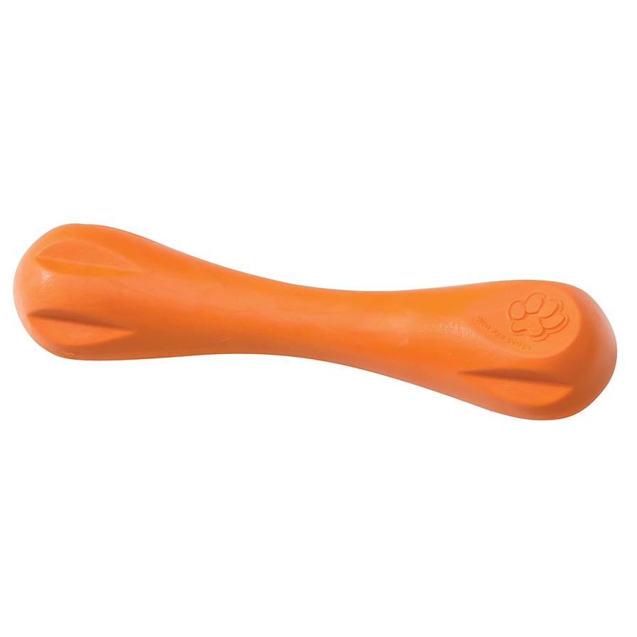 West Paw Hurley Dog Chew Toy (Orange, Large)