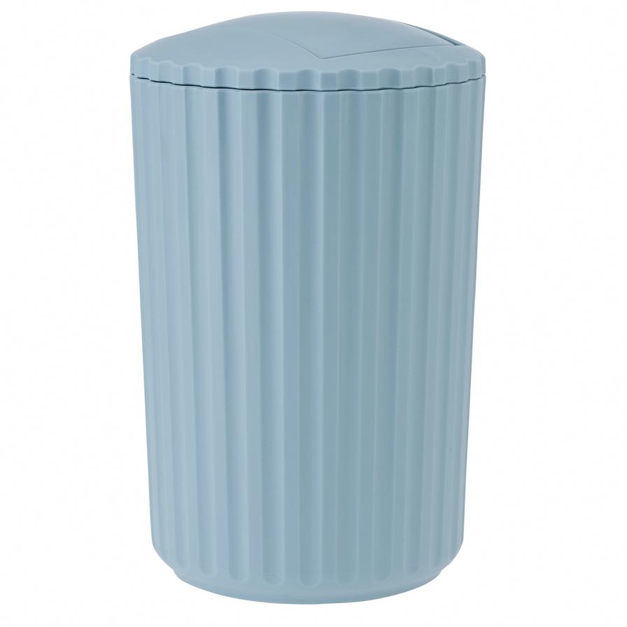 Allstar Minas Swing Cover Bin (3 L, Blue Gray)