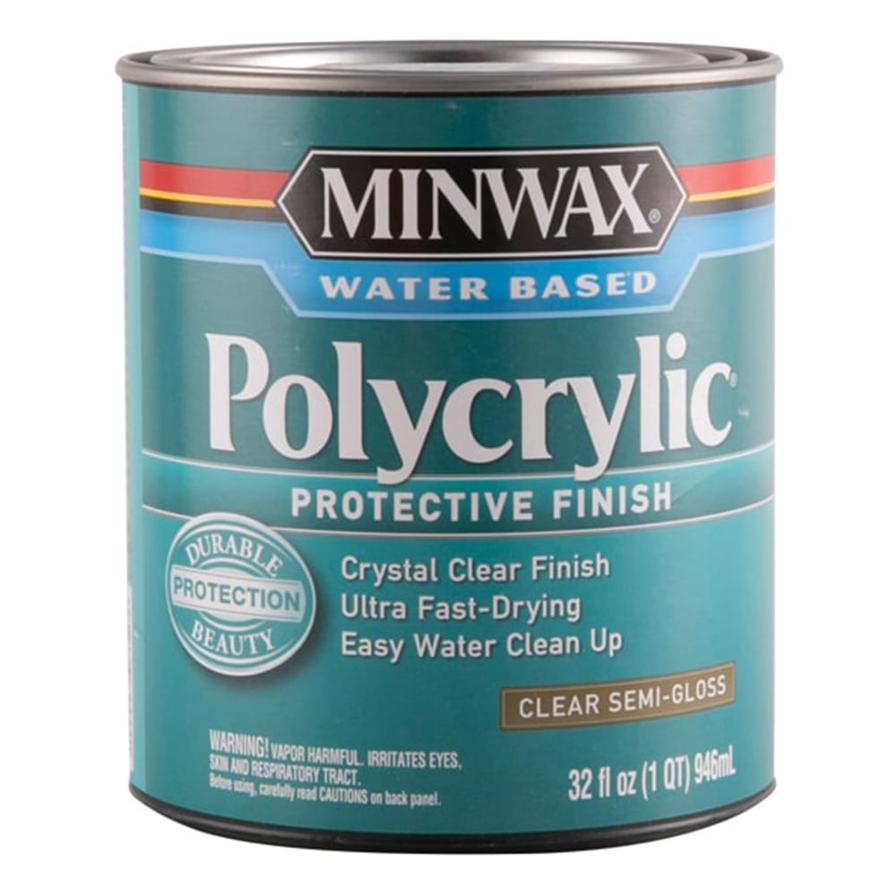 Buy Minwax Polycrylic Protective Finish (946 ml, Clear SemiGloss) Online in Dubai & the UAEACE