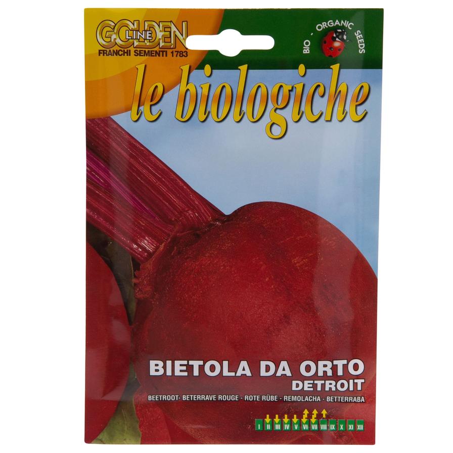 Franchi Golden Line Le Biologiche Organic Seeds (Bietola Da Orto Detroit)