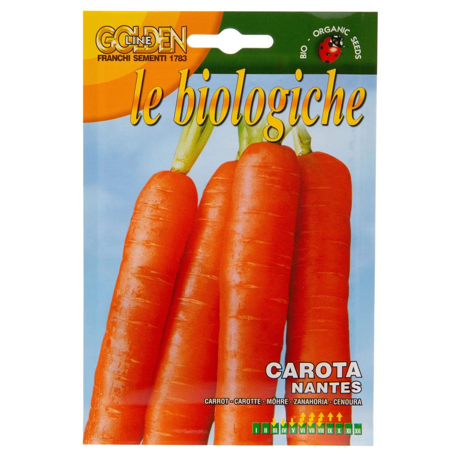 Franchi Organic Seeds - Carrot Nantes