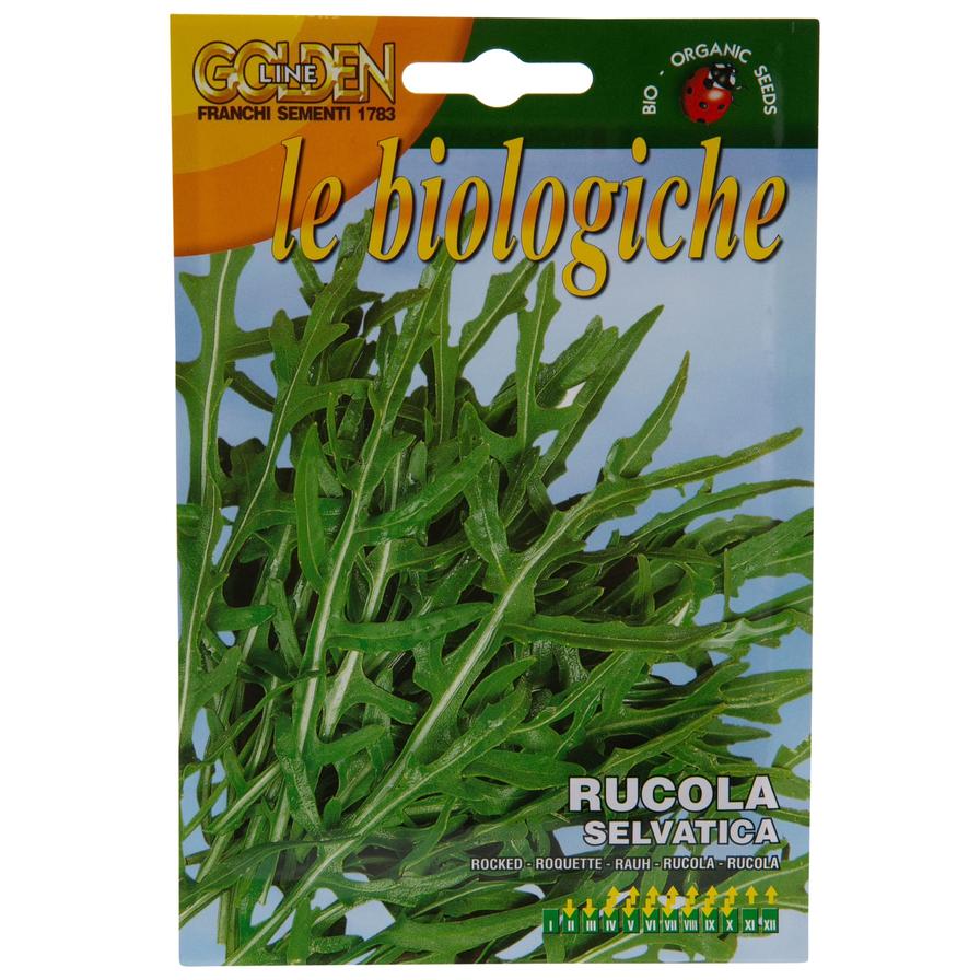 Franchi Golden Line Le Biologiche Organic Seeds (Rucola Selvatica)