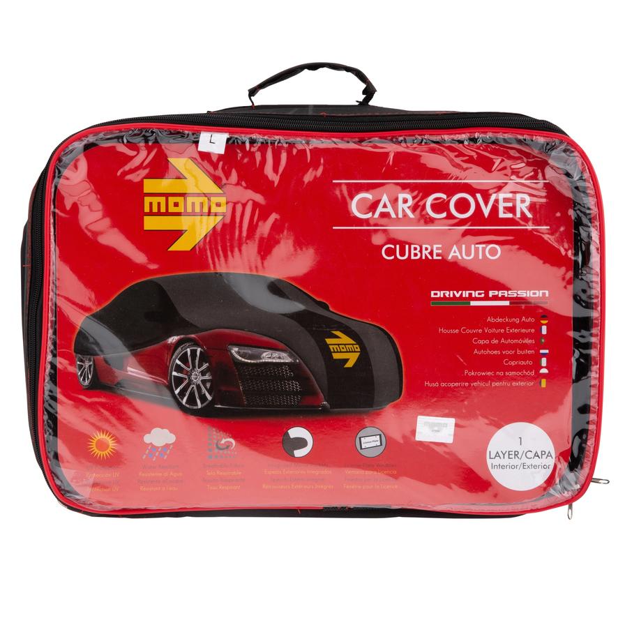 Momo Breathable Fabric Weatherproof Car Cover (Large)