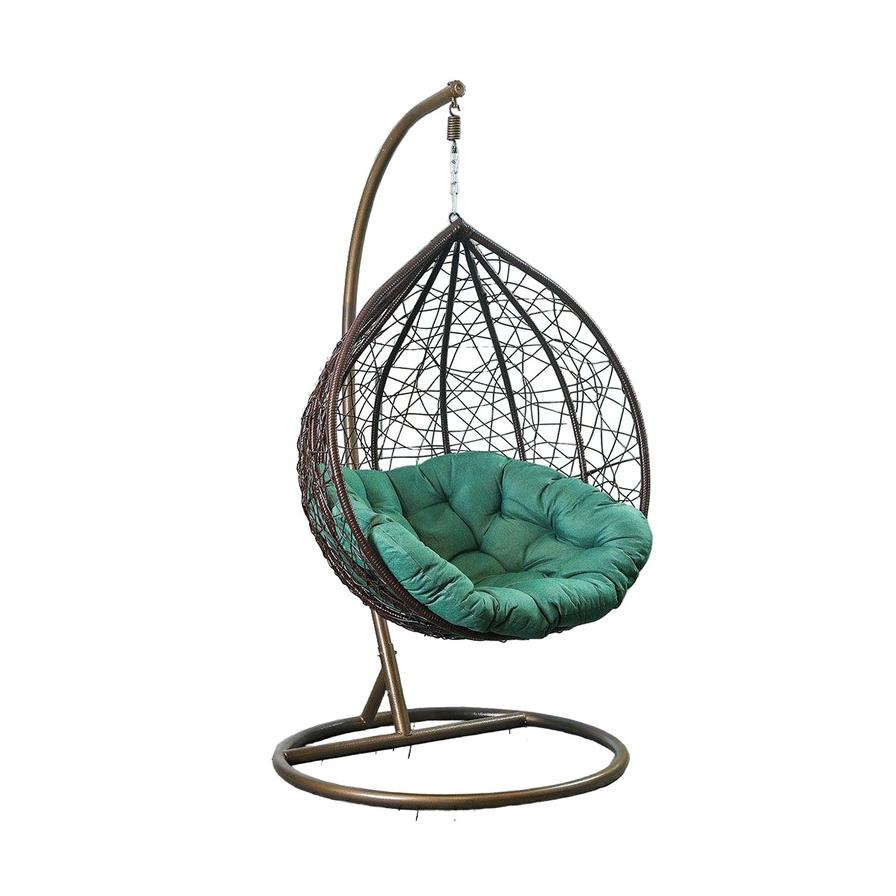 Buy Archi Single Seater Rattan Swing Chair W Cushion Danube Home