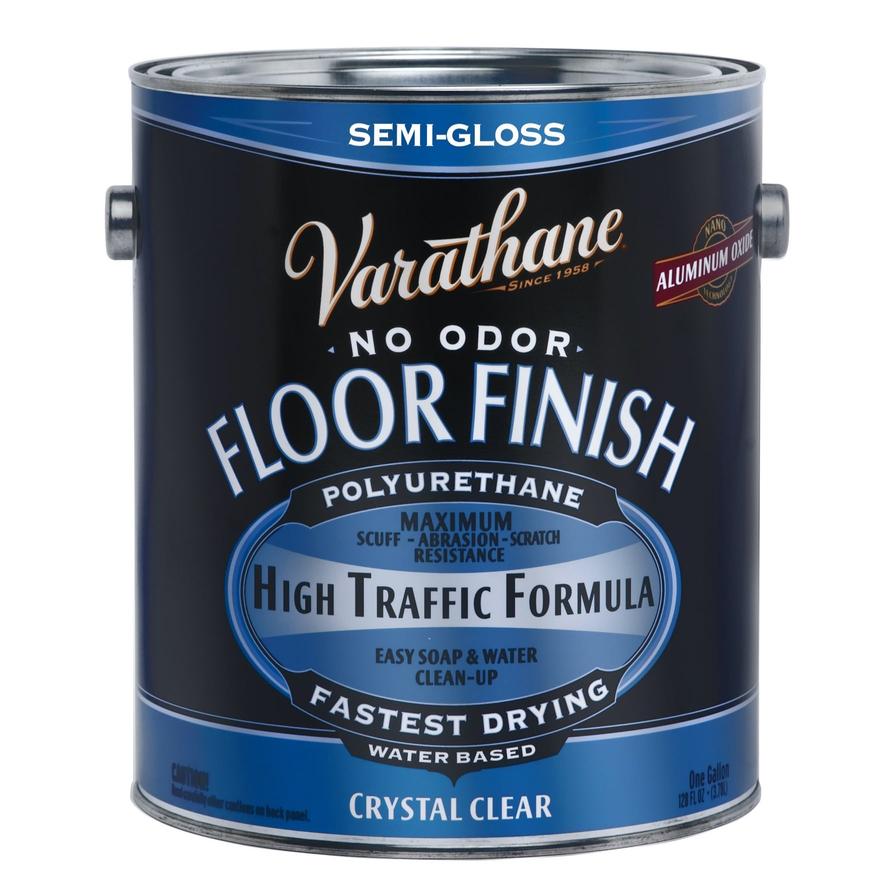 Varathane Water Based Polyurethane Floor Finish For Wood (3.7 L, Semi-Gloss)