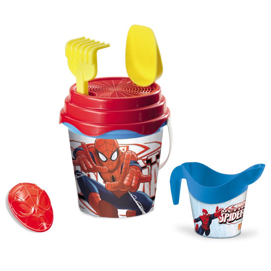 Mondo Spiderman Bucket Set (17 cm, 5 pcs)