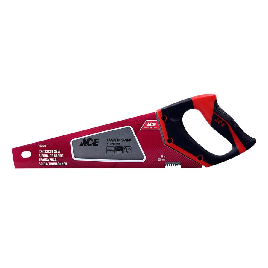 Ace Steel Crosscut Saw W/TPR Grip (35.6 cm)