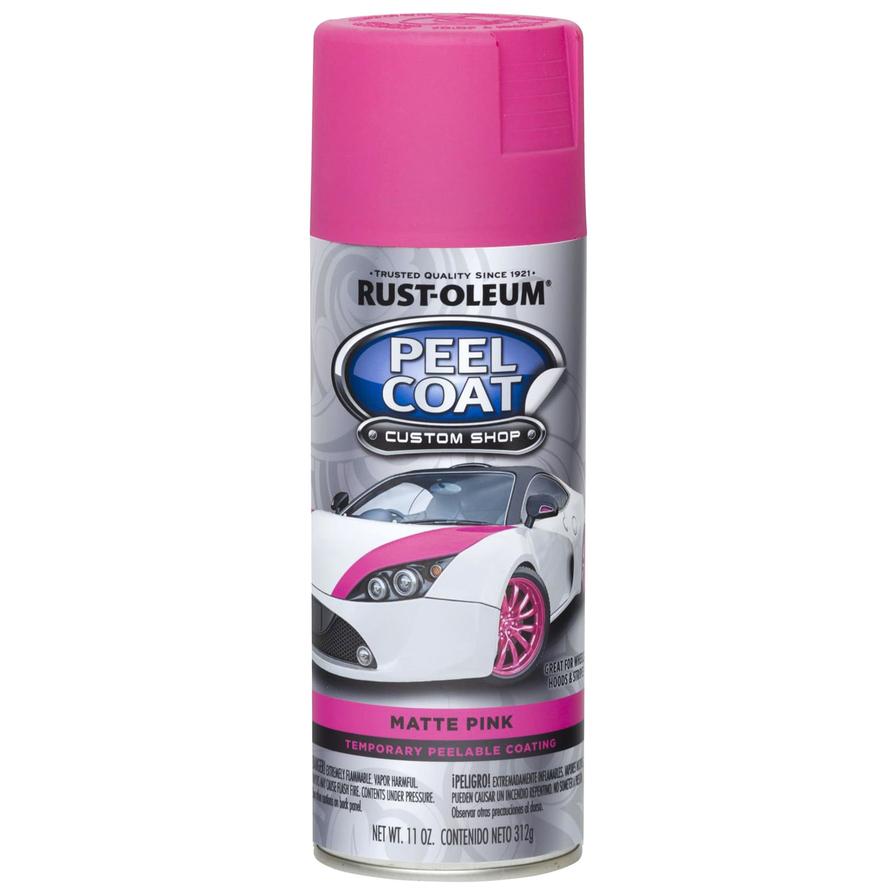 Rust-Oleum Peel Coat Custom Shop (312 g, Pink)